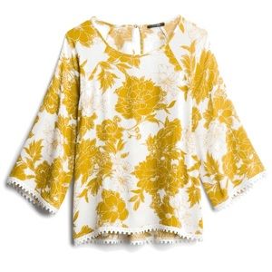 Enola Crochet detail top by Papermoon. LG NWT